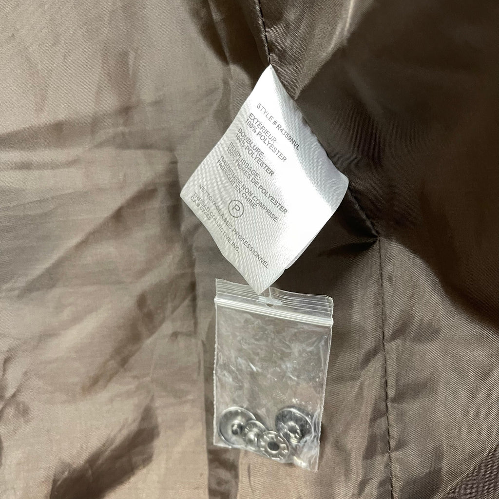 NVLT Furry Jacket Animal Print Small Python Print Puffer Coat