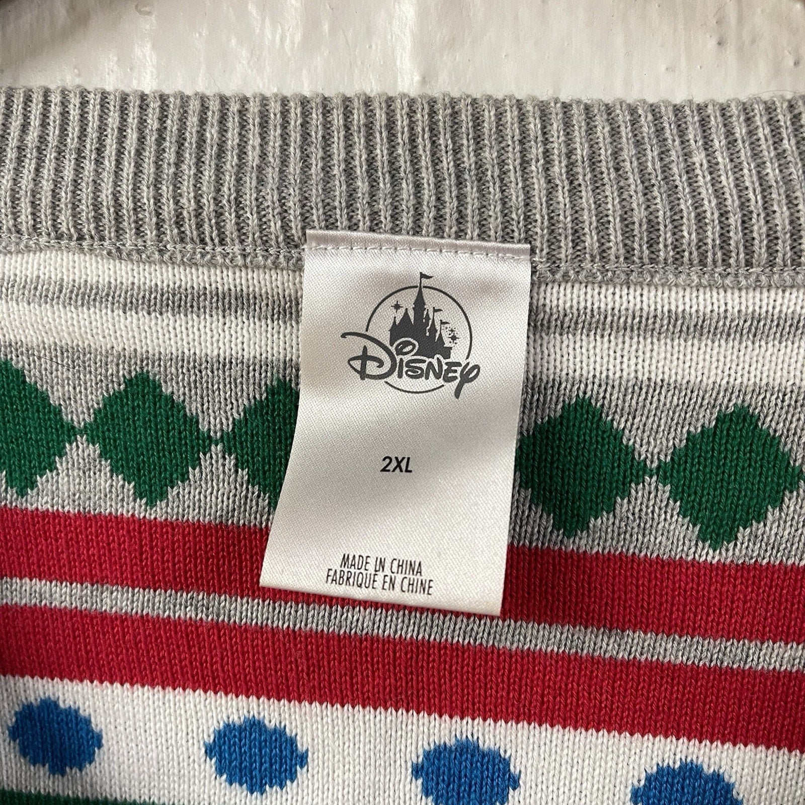 Not So Ugly Christmas Sweater Disney Store Minnie Mouse XXL