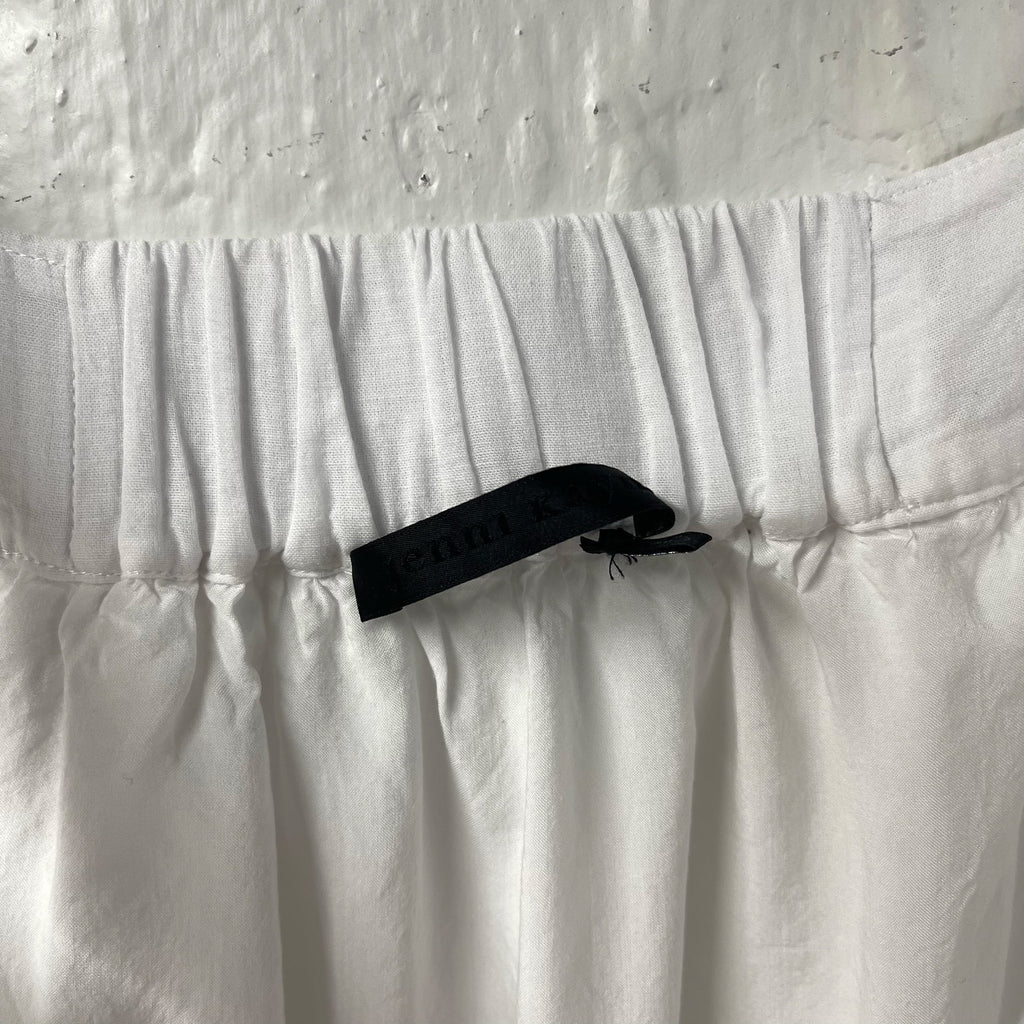 Jenni Kayne White Cotton Dress Medium