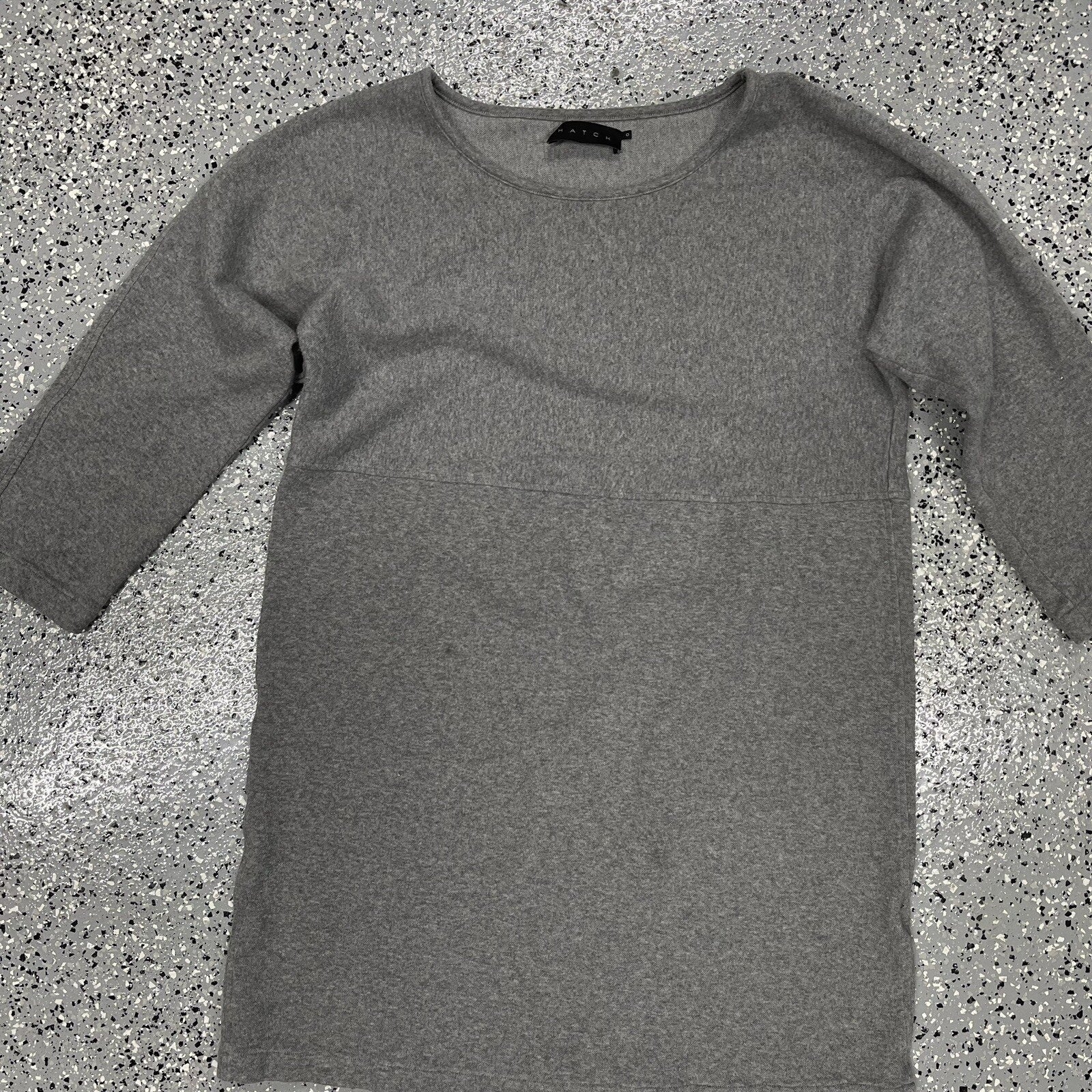 Hatch Maternity Top 0 Gray Tunic Long Sleeve Cozy Comfy