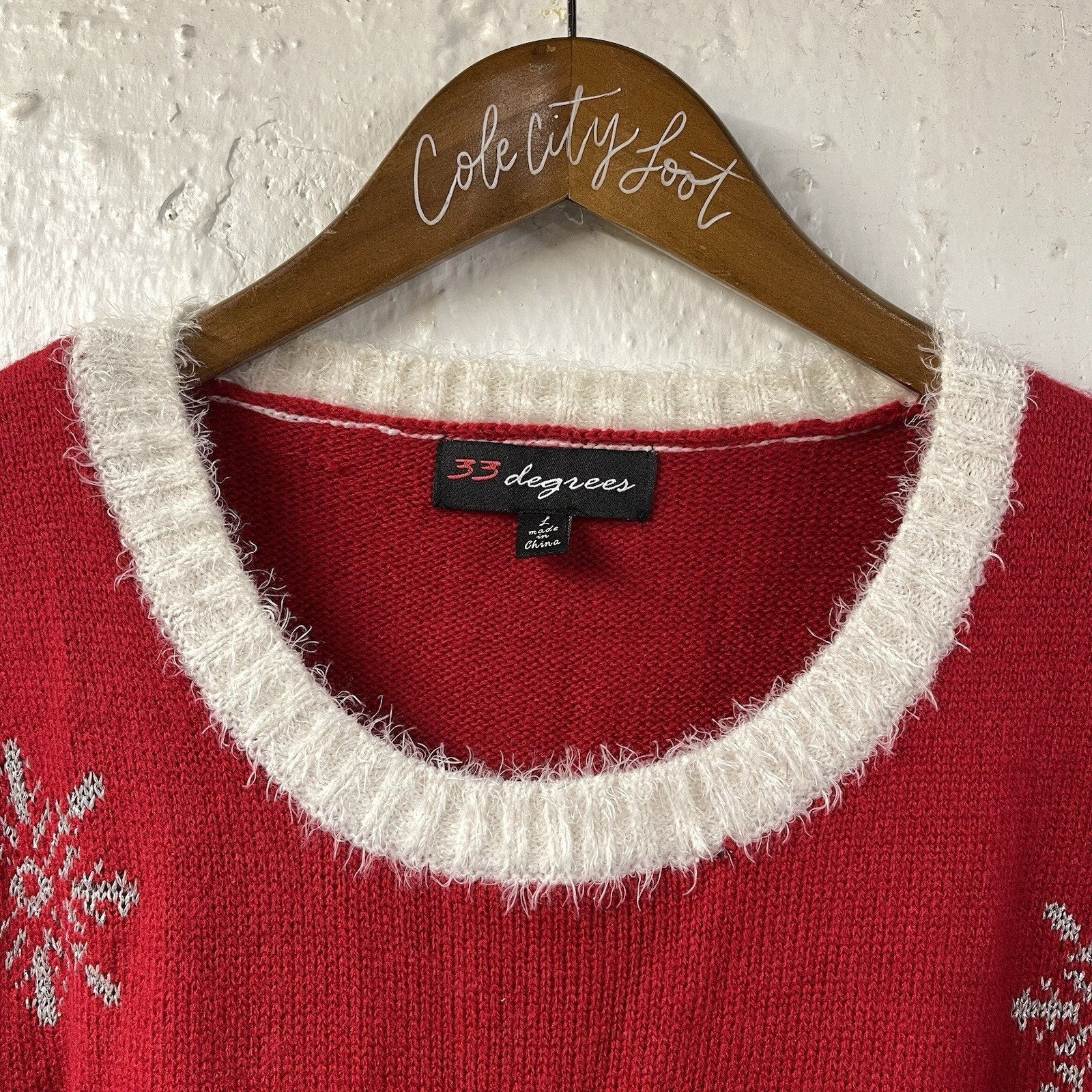 Not So Ugly Christmas Sweater Pug Tree Bells Medium Festive Fun Holiday