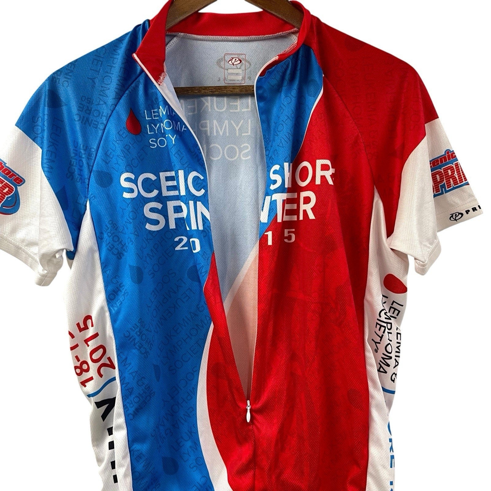 Primal Cycling Jersey Scenic Shore Sprinter 2015 Men’s Medium