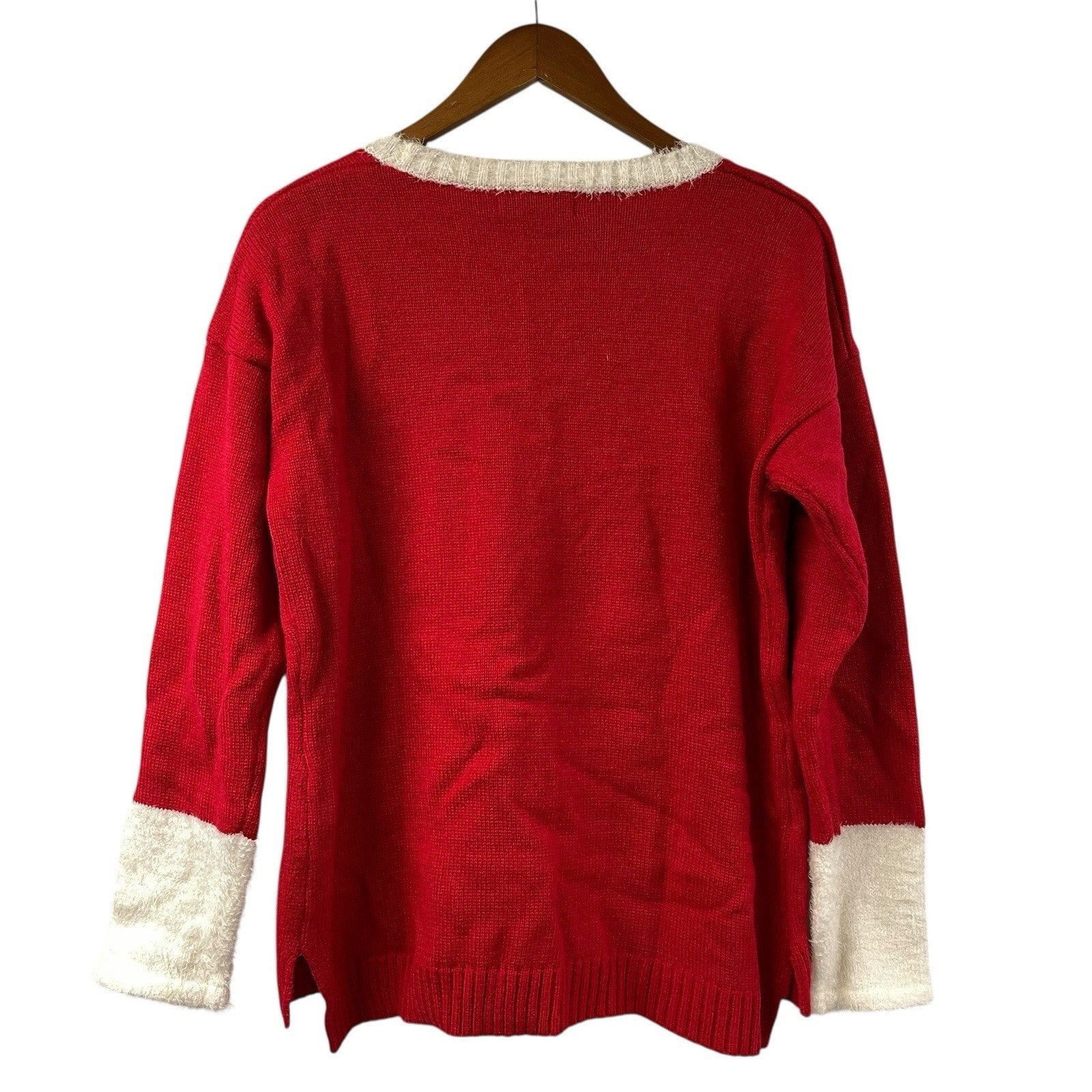 Not So Ugly Christmas Sweater Pug Tree Bells Medium Festive Fun Holiday