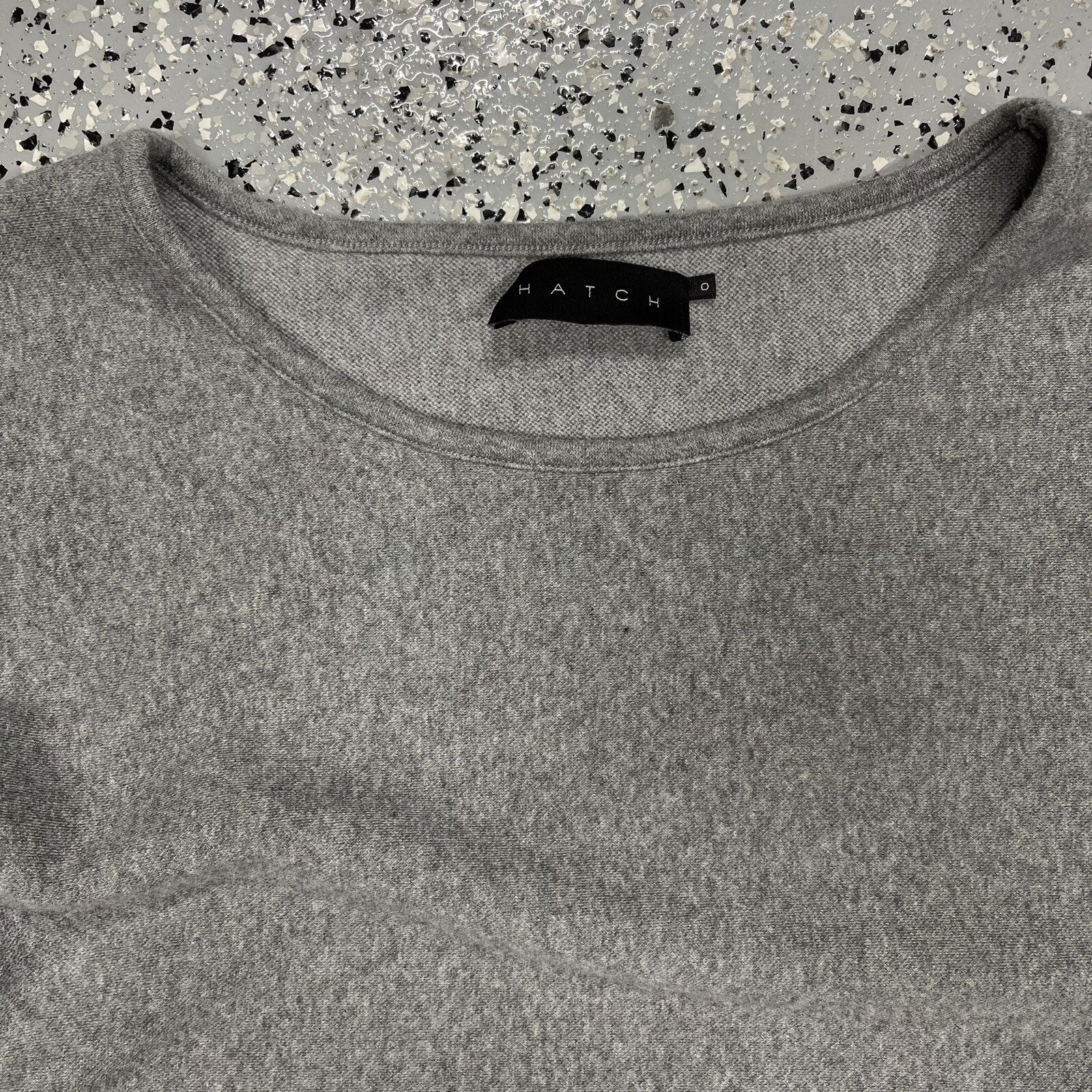 Hatch Maternity Top 0 Gray Tunic Long Sleeve Cozy Comfy