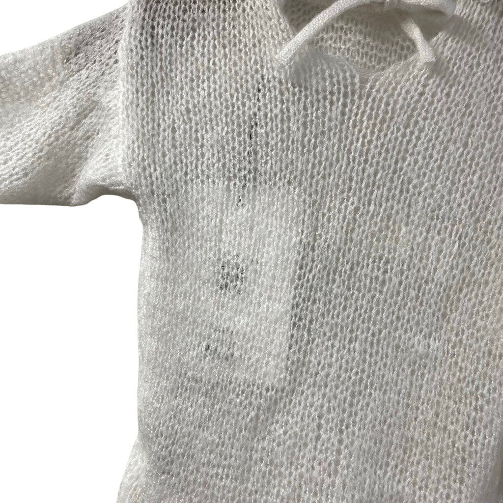 Sisters and Seekers Mesh Knit Top LOVERBOY White Sewn Soft