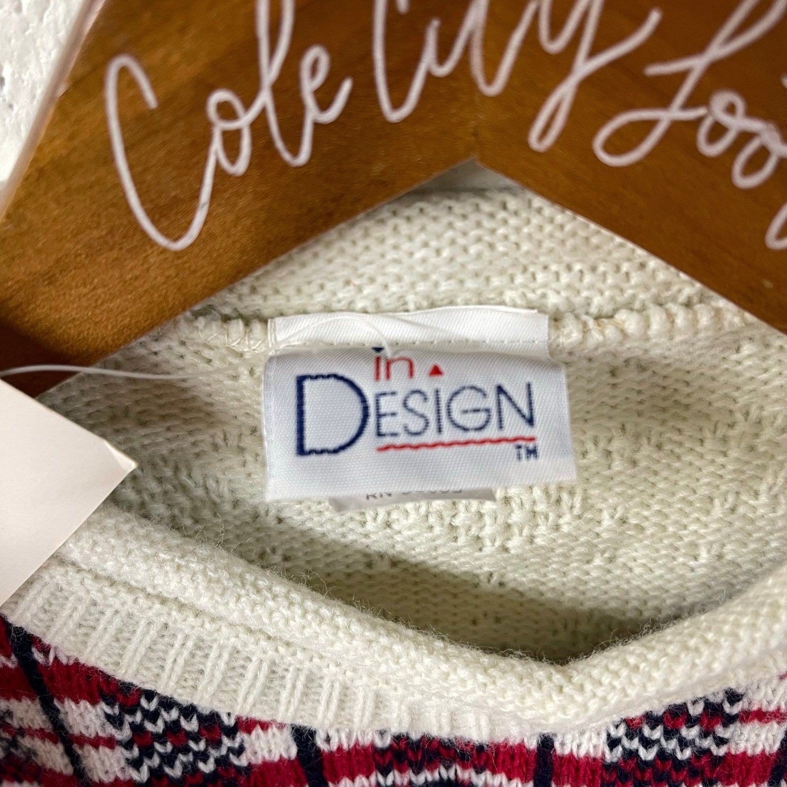 Not So Ugly Christmas Sweater Teddy Bears Intarsia Knit Vintage Youth Large