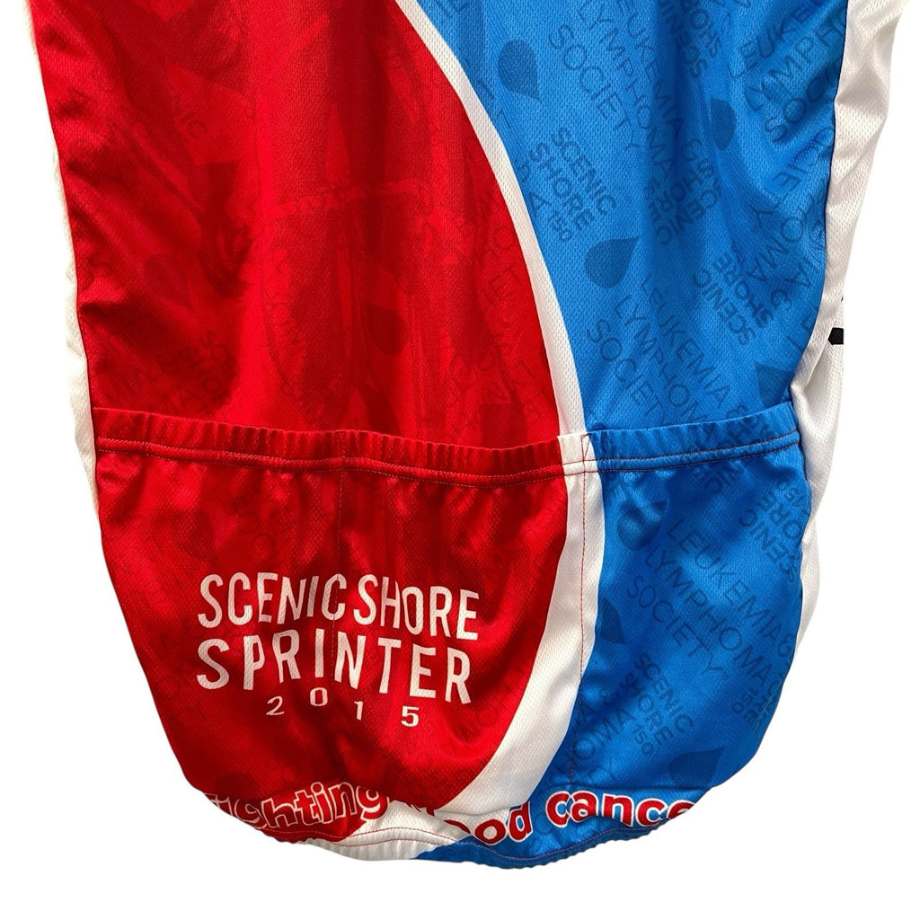 Primal Cycling Jersey Scenic Shore Sprinter 2015 Men’s Medium