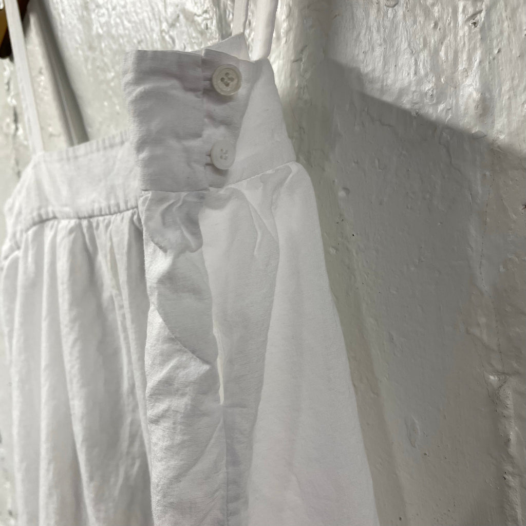 Jenni Kayne White Cotton Dress Medium