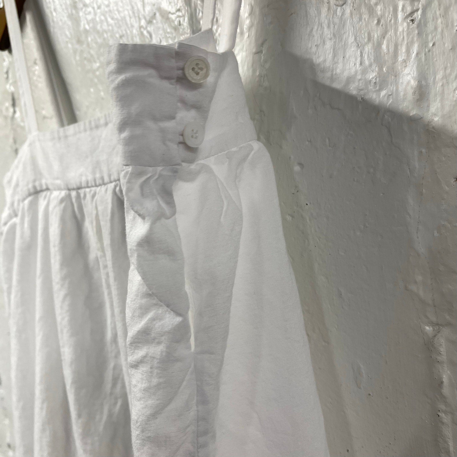 Jenni Kayne White Cotton Dress Medium