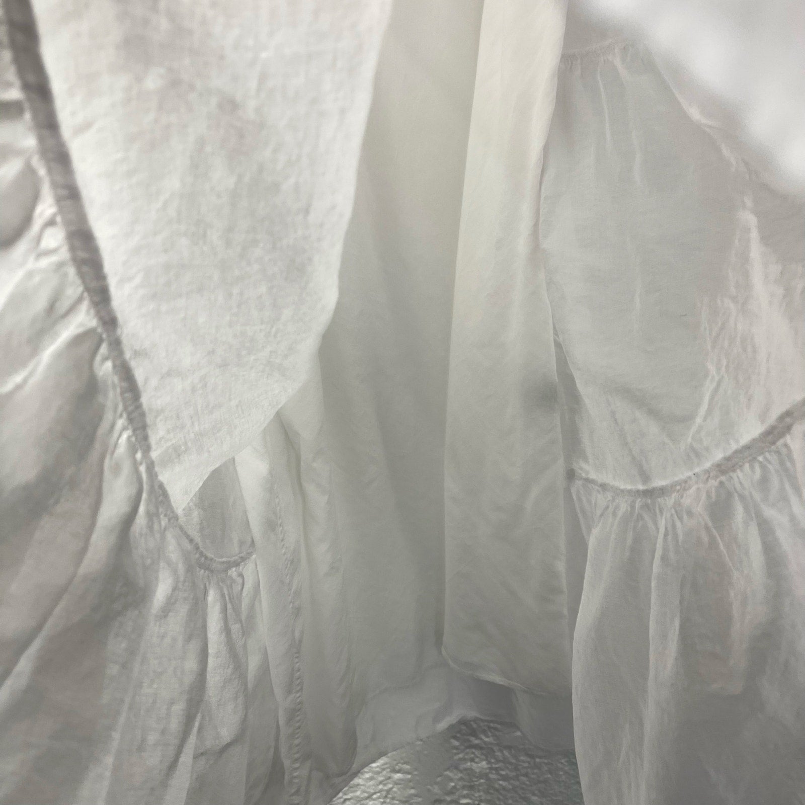 Jenni Kayne White Cotton Dress Medium