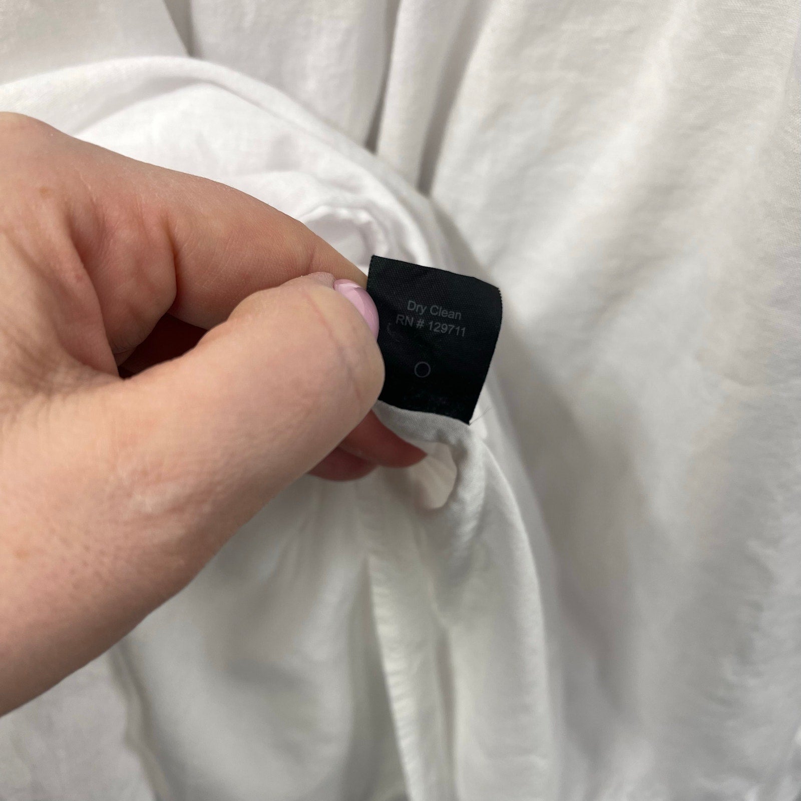 Jenni Kayne White Cotton Dress Medium