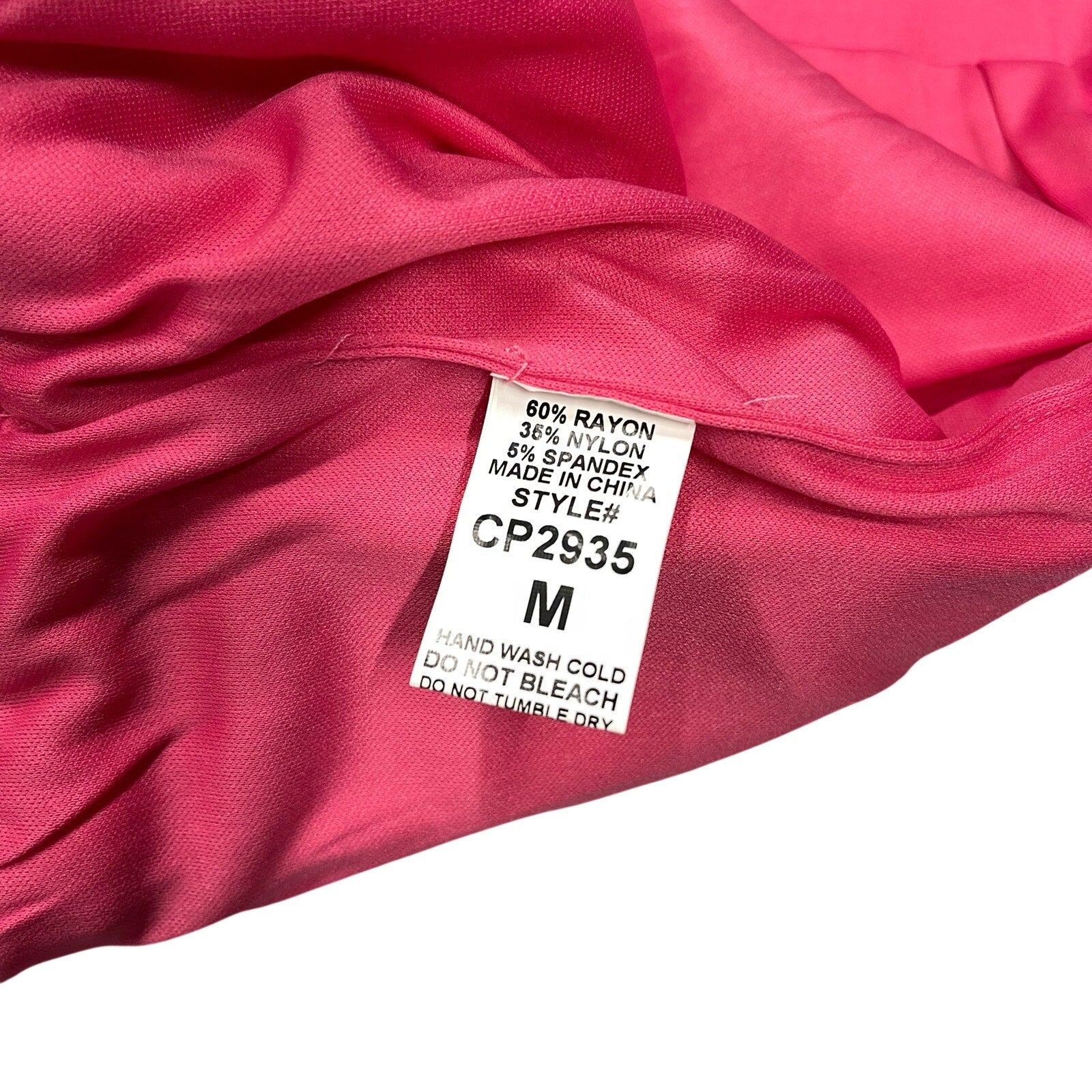 Day G Rhinstone Hot Pink Short Shorts Hi Waist Stretch Medium