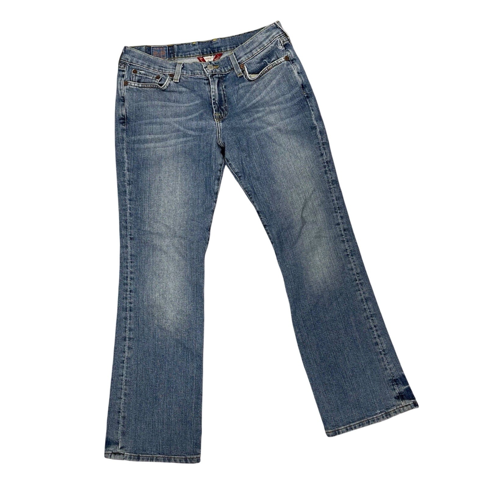 Lucky Brand Classic Rider Jean Low Rise Y2K Vintage 8 29 Short Inseam