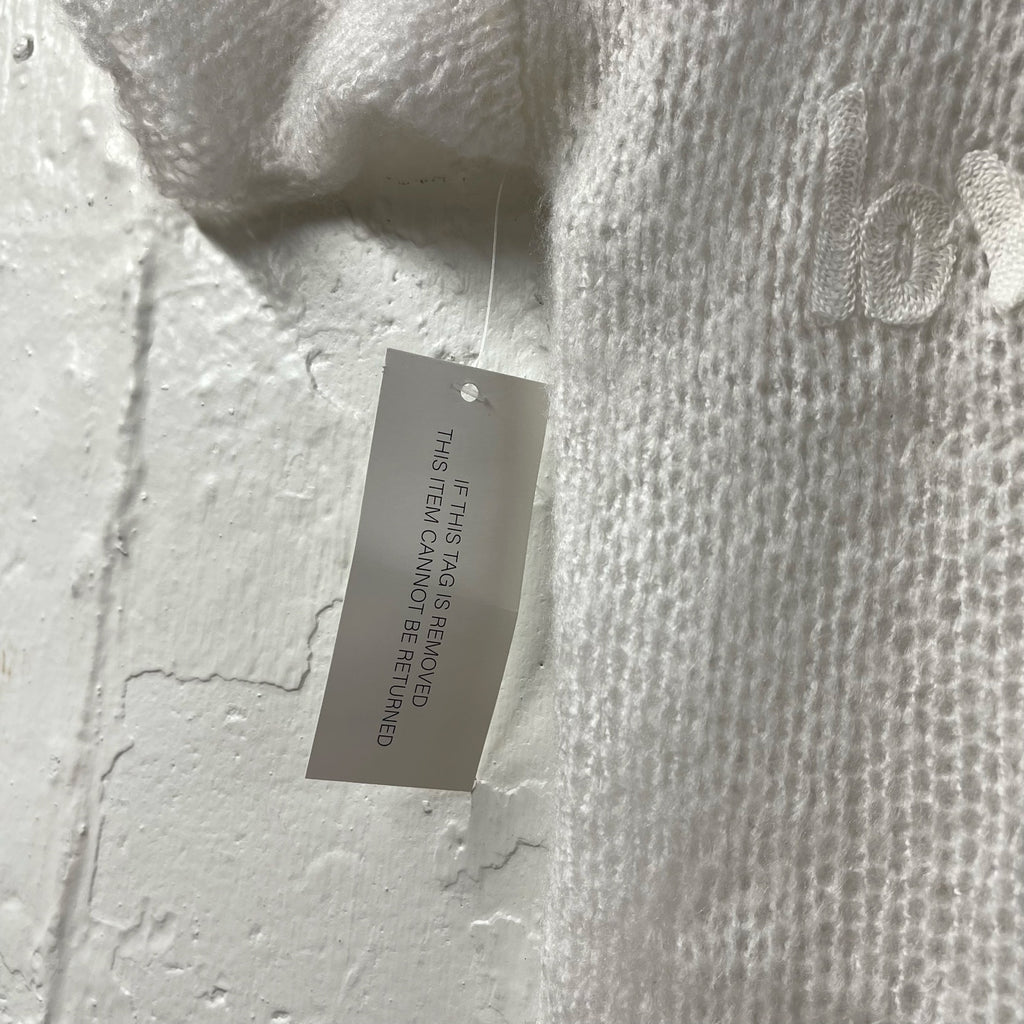 Sisters and Seekers Mesh Knit Top LOVERBOY White Sewn Soft