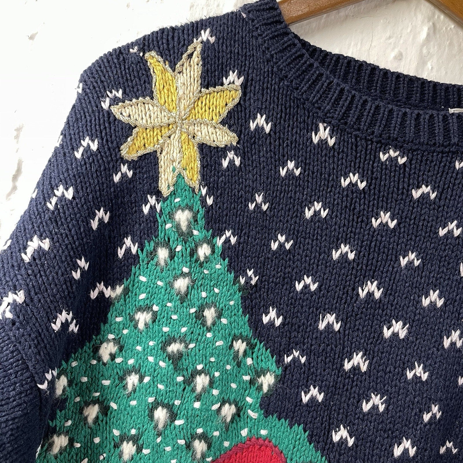 Not So Ugly Christmas Sweater Teddy Bears Decorating Tree Presents