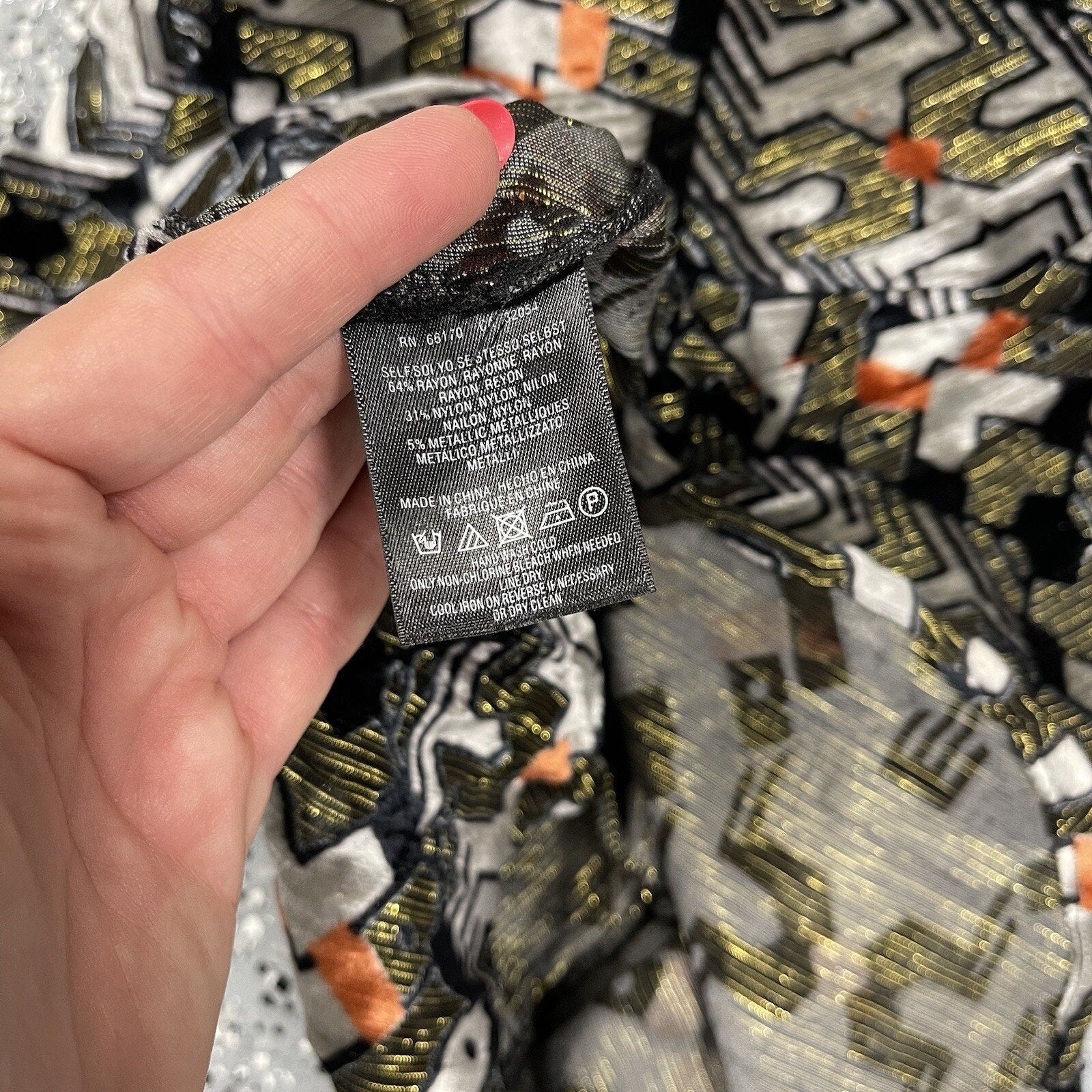 Meadow Rue Top Sleeveless Blouse Tank Velour Print XS Anthropologie