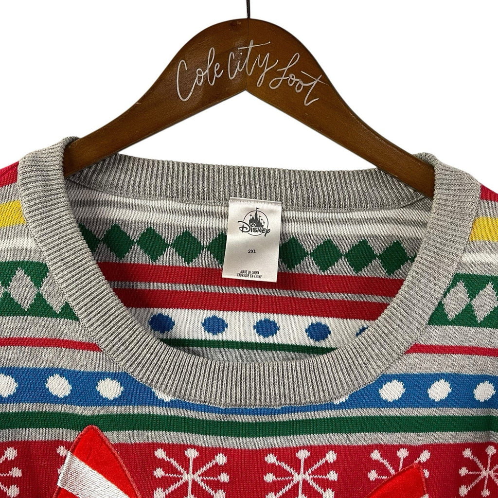 Not So Ugly Christmas Sweater Disney Store Minnie Mouse XXL